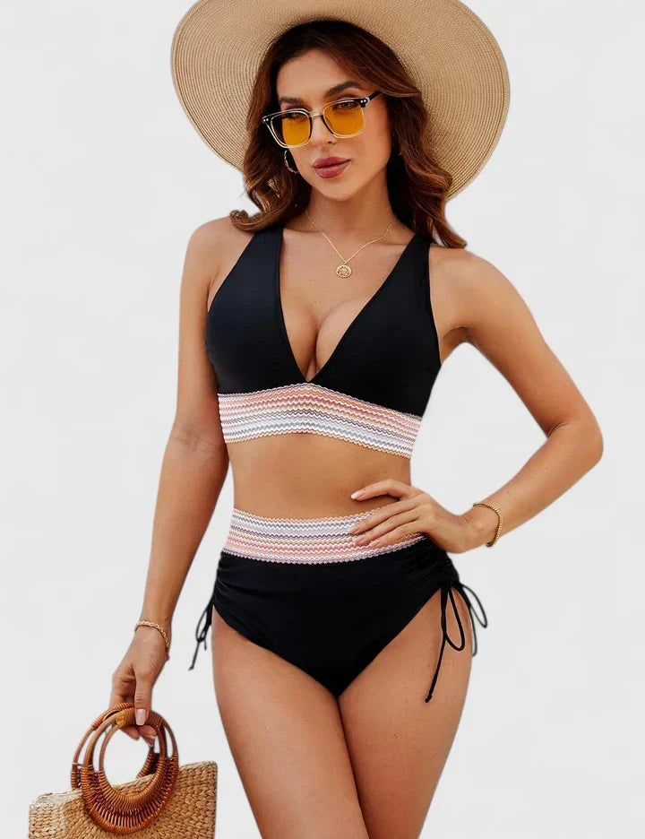 Bonnie | Elegant High-Waist Bikini Set