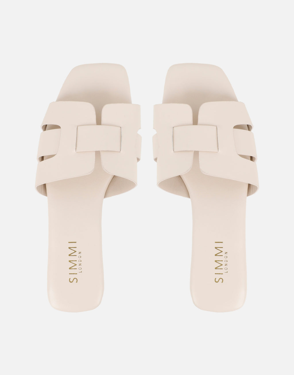 Holly Stone Slip On Flat Sandals