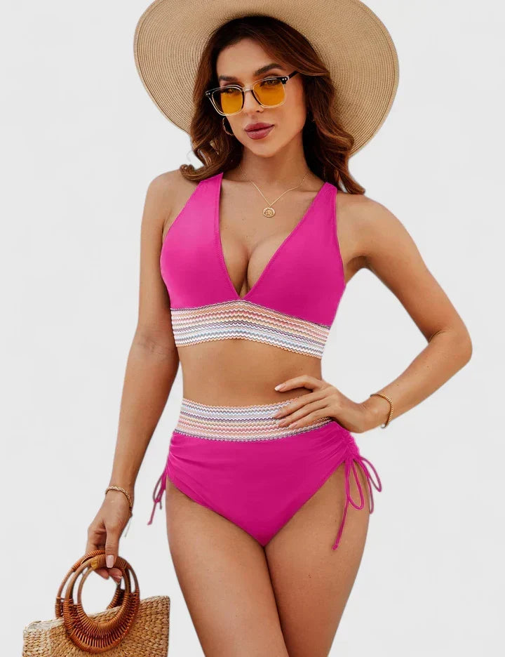 Bonnie | Elegant High-Waist Bikini Set