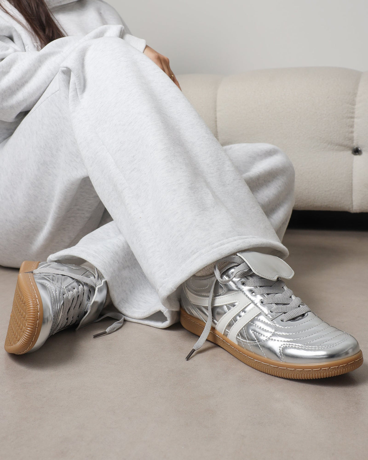 Harri Silver Trainers