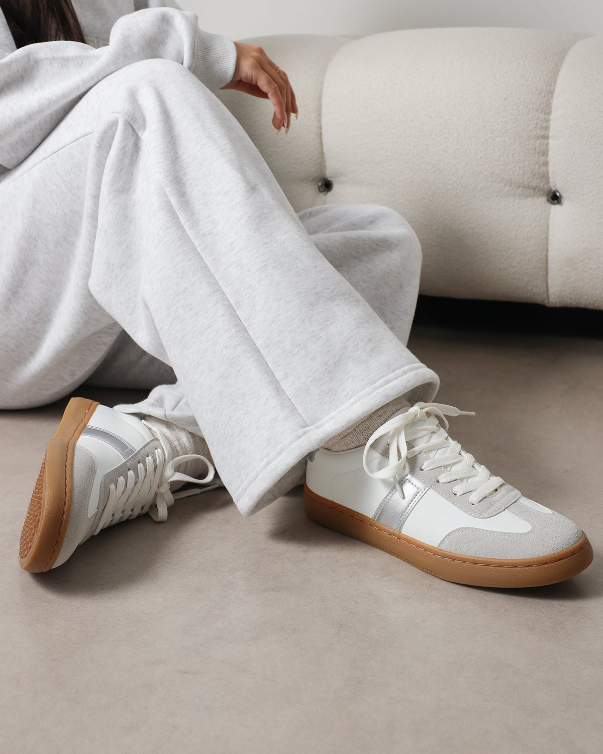 Siesta White Trainers