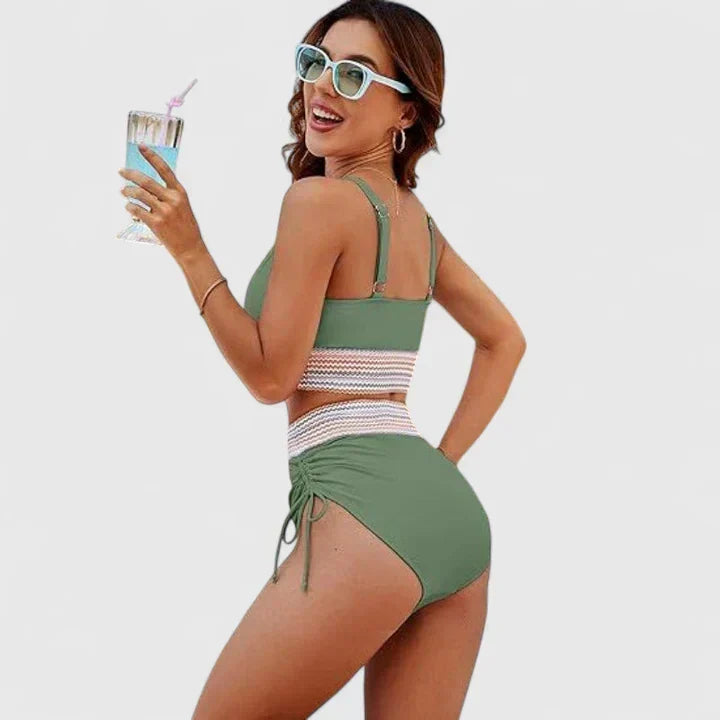 Bonnie | Elegant High-Waist Bikini Set